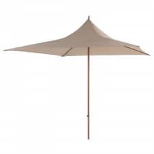 Parasol Vivenda 270x270cm (sand) woodlook
