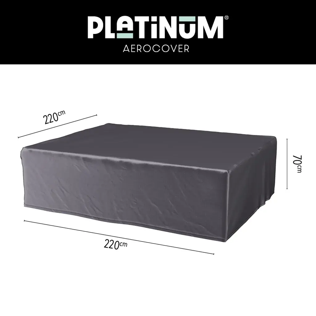 Platinum AeroCover loungeset hoes 220x220xH70cm