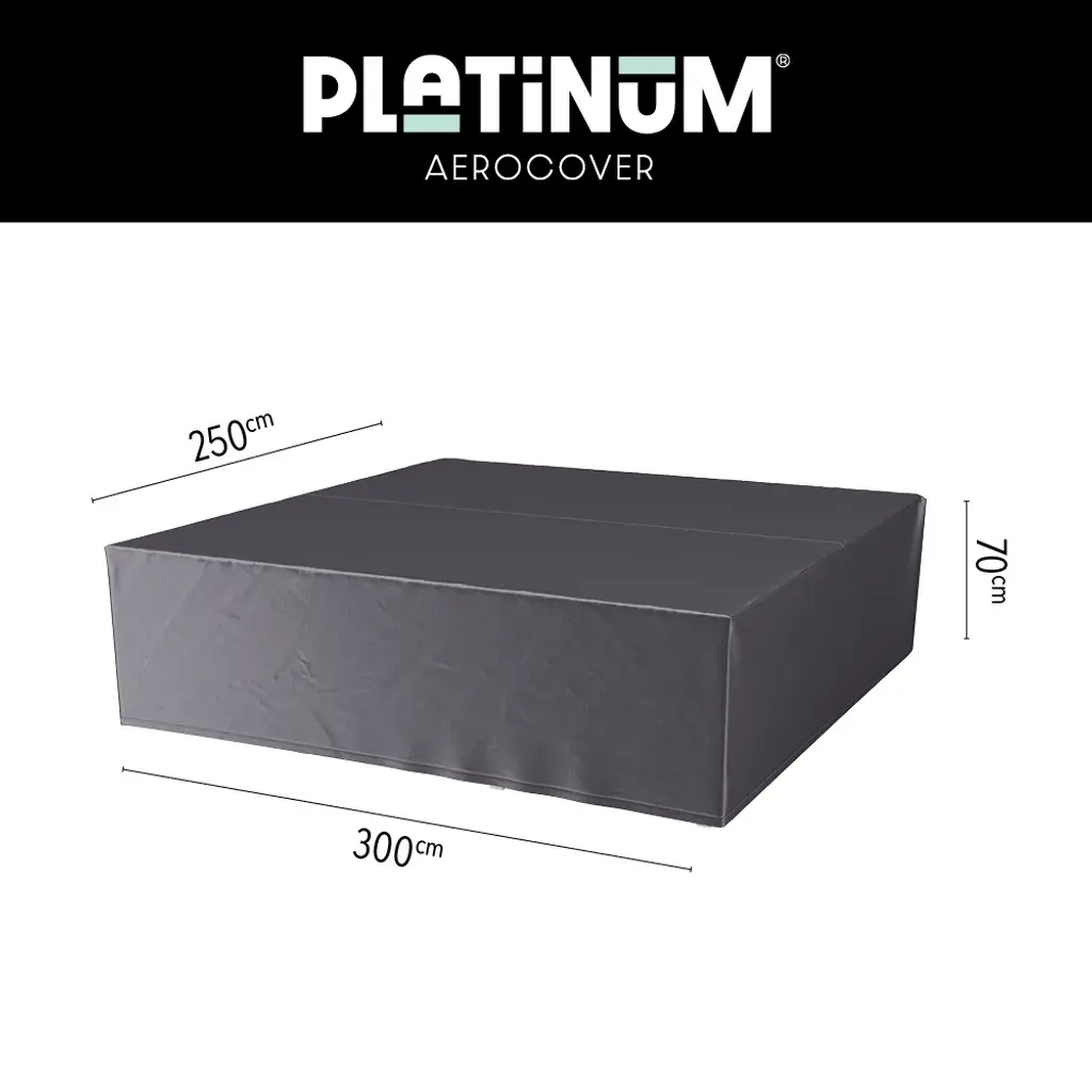 Platinum AeroCover loungeset hoes 300x250xH70cm