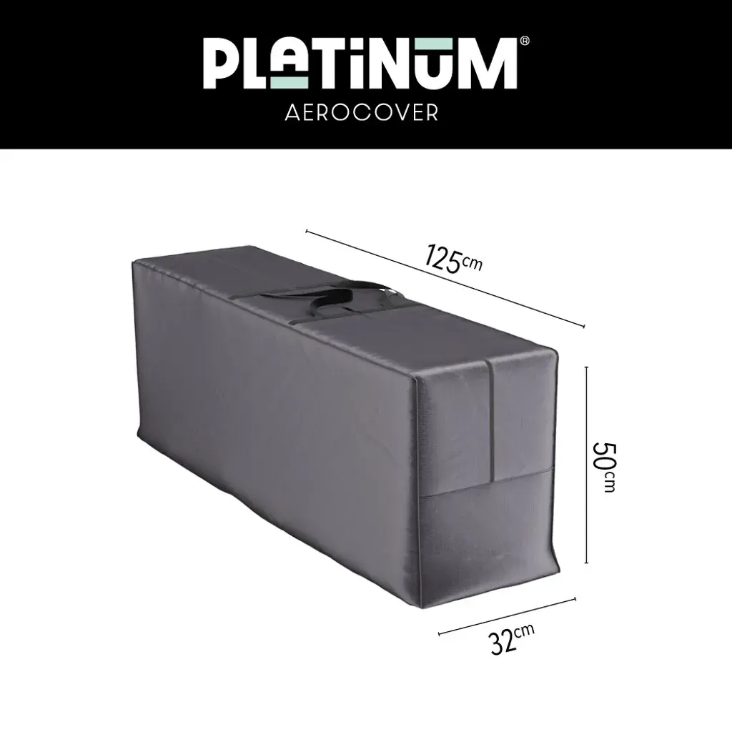 Platinum AeroCover tuinkussenopbergtas 125x32xH50cm