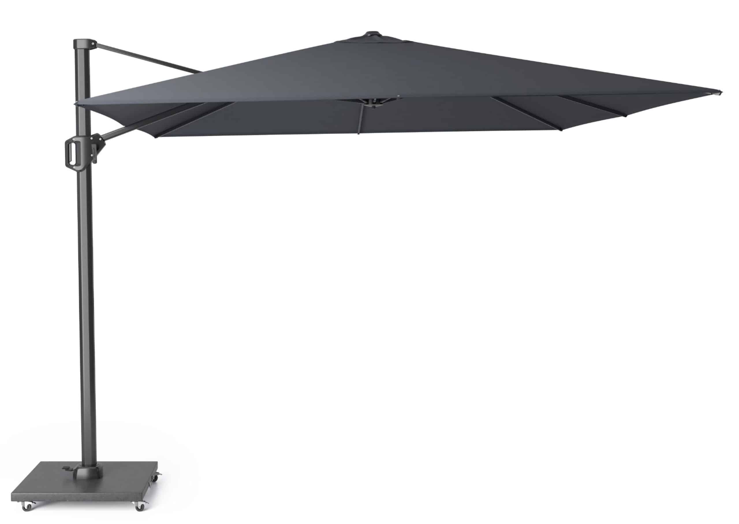 Platinum Challenger zweefparasol 3x3m T1 antracite