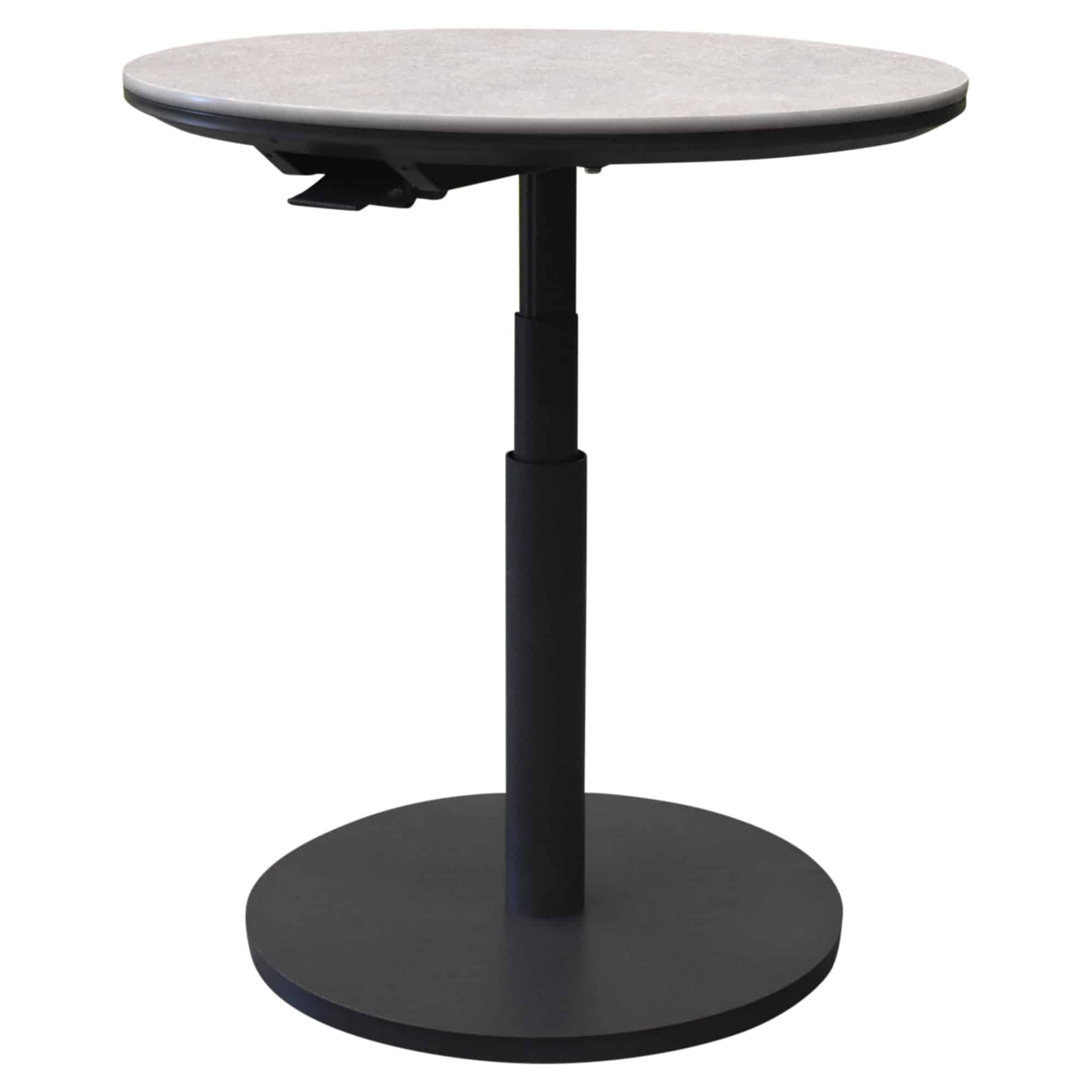 San Sebastian bijzettafel 59xH45-65 cm rond aluminium sintered stone antraciet