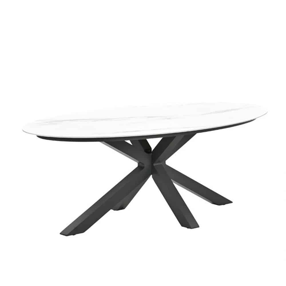 Scotland Tuintafel Venice White 230x115 cm - Garden impressions