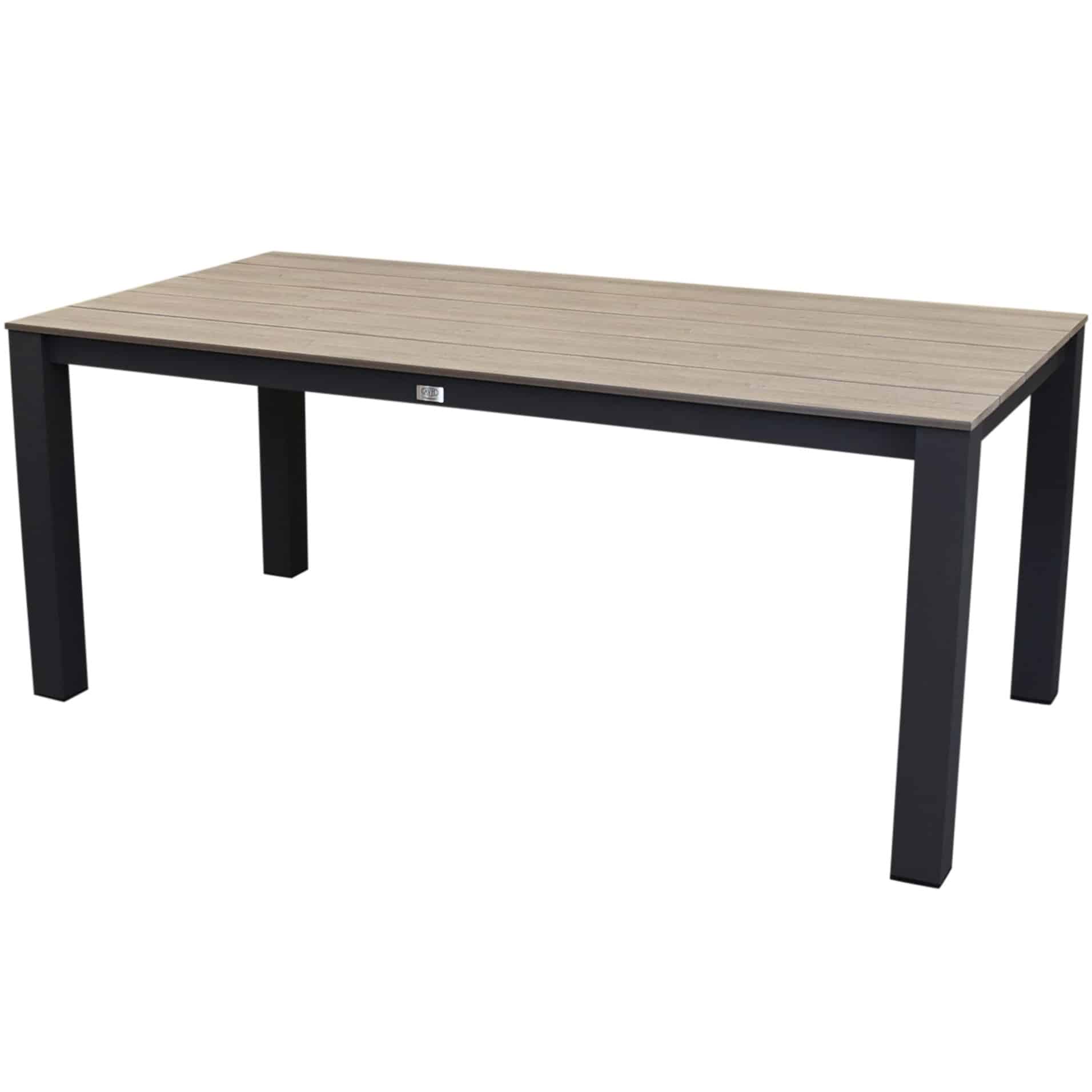 Sydney dining tuintafel 180x92xH75 cm polywood blad