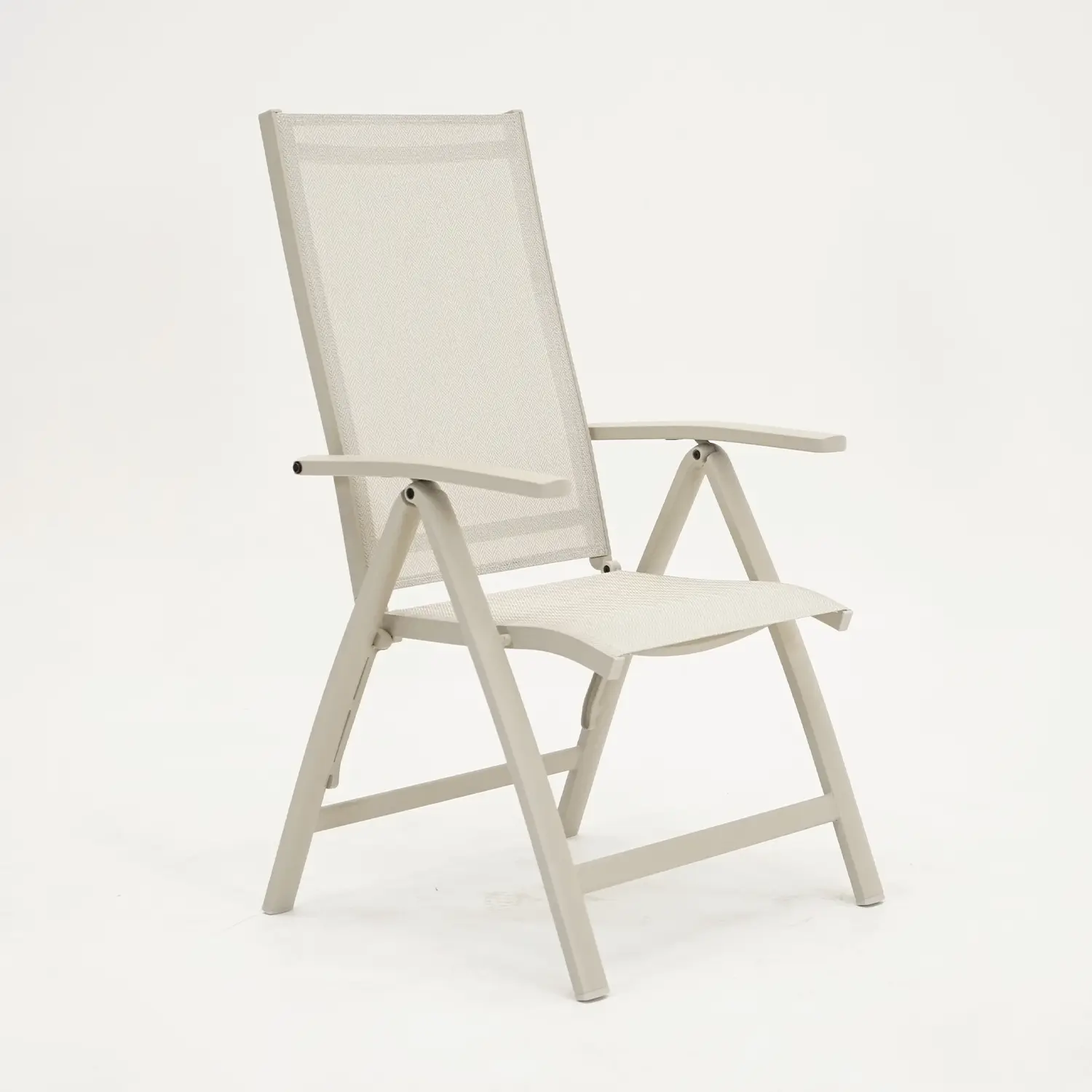 Tuinstoel Primero verstelbaar crème