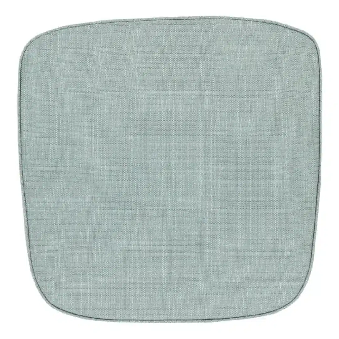 Unique Living Wicker tuinkussen Bliss outdoor 46x47x4cm aqua blue