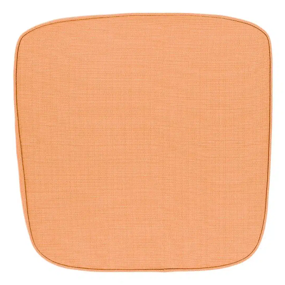 Unique Living Wicker tuinkussen Bliss outdoor 46x47x4cm orange