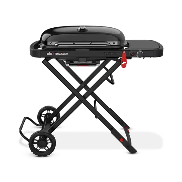 Weber Traveler LP Stealth Editie Gasbarbecue Gas BBQ