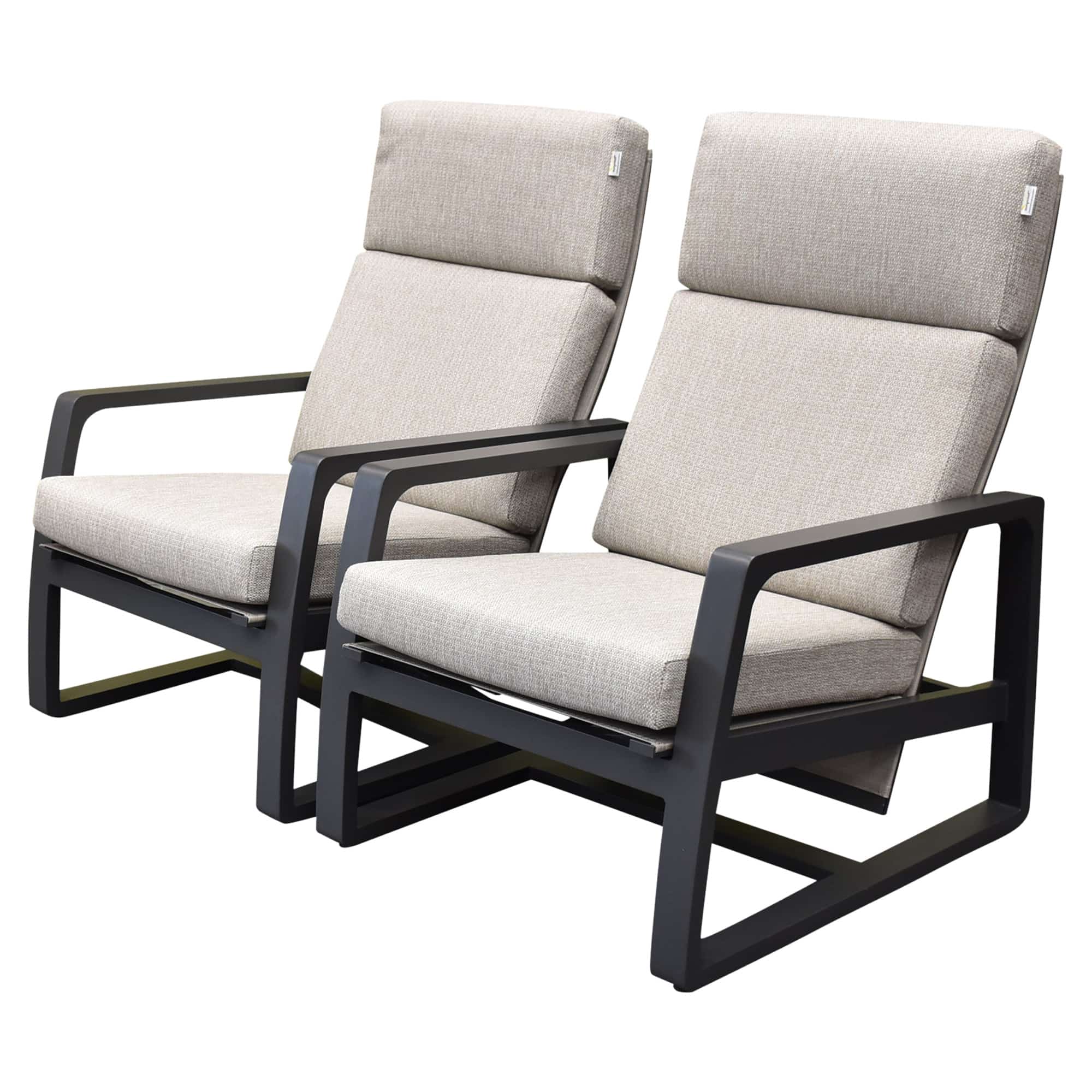 Angelo balkonset 2 delig verstelbaar antraciet