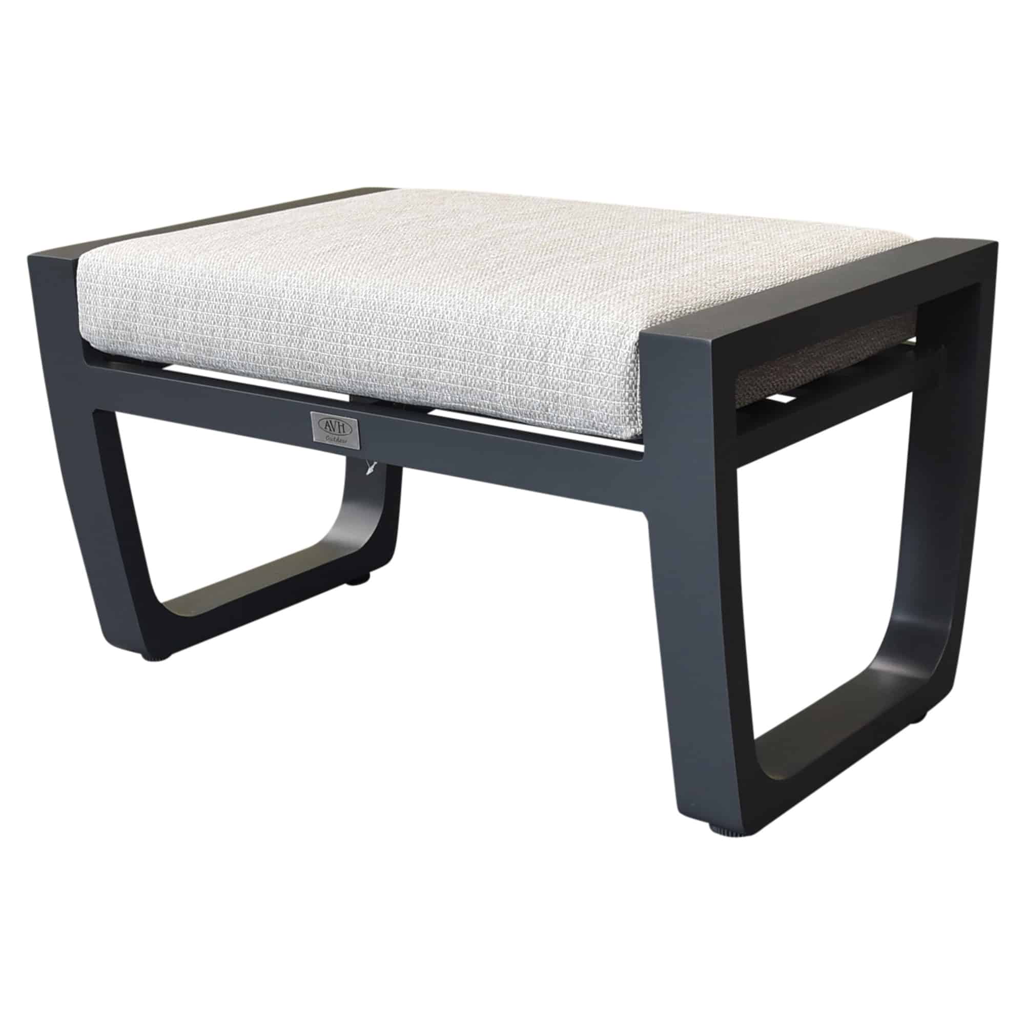 Angelo voetenbank antraciet