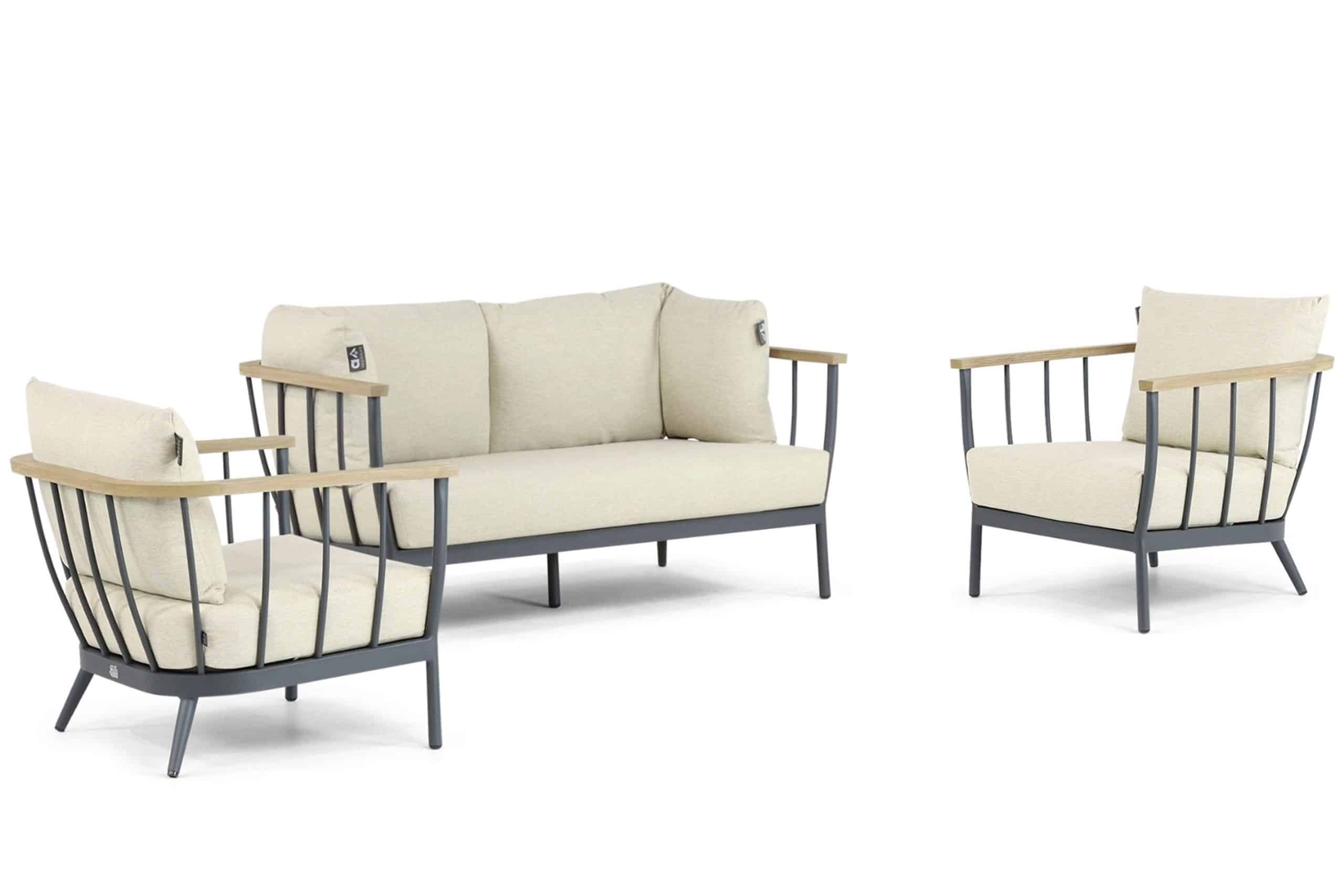 Apple Bee Condor stoel-bank loungeset 3-delig