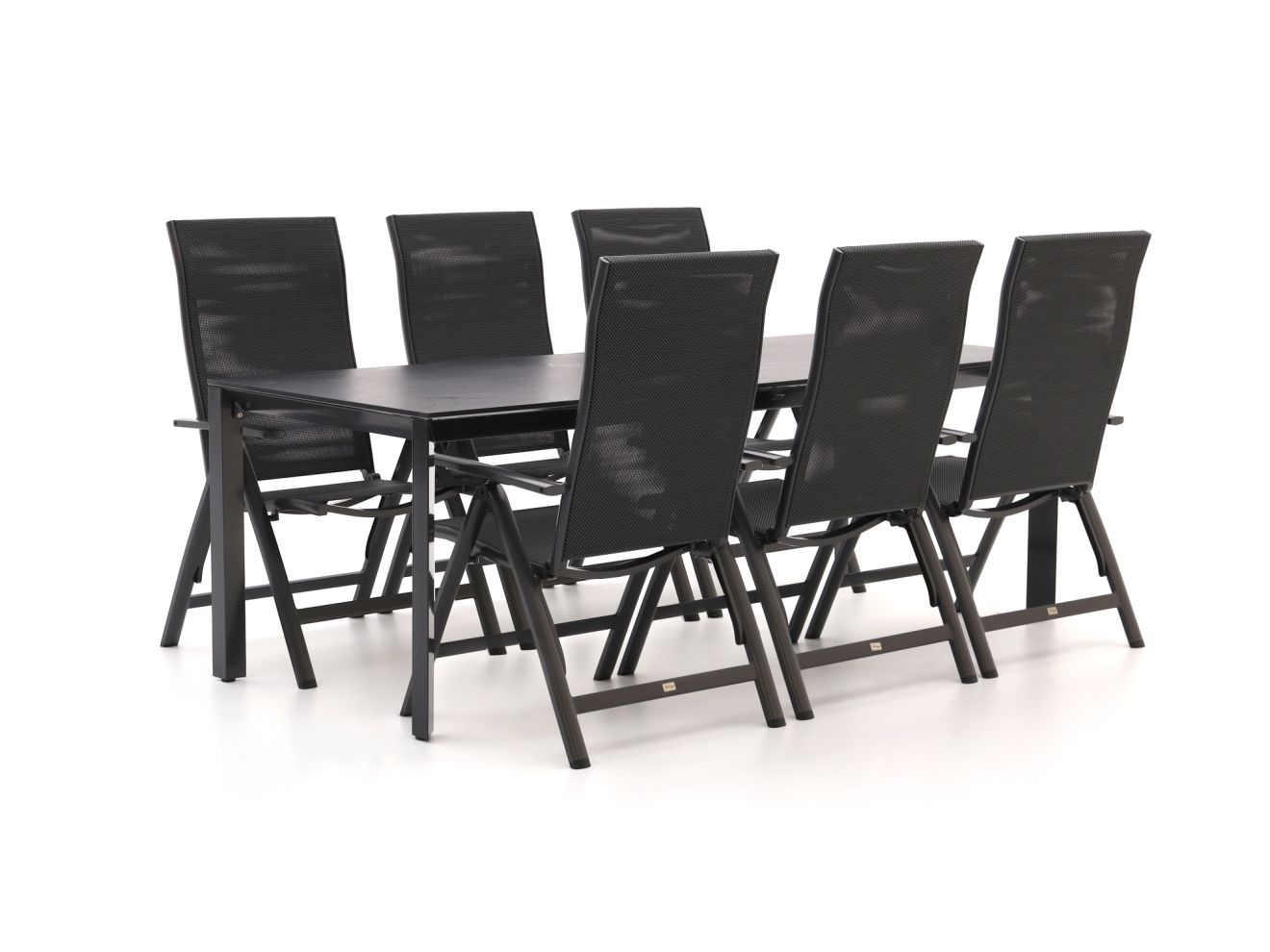 Bellagio Avio/Sestino 220cm dining tuinset 7-delig verstelbaar - Laagste prijsgarantie!