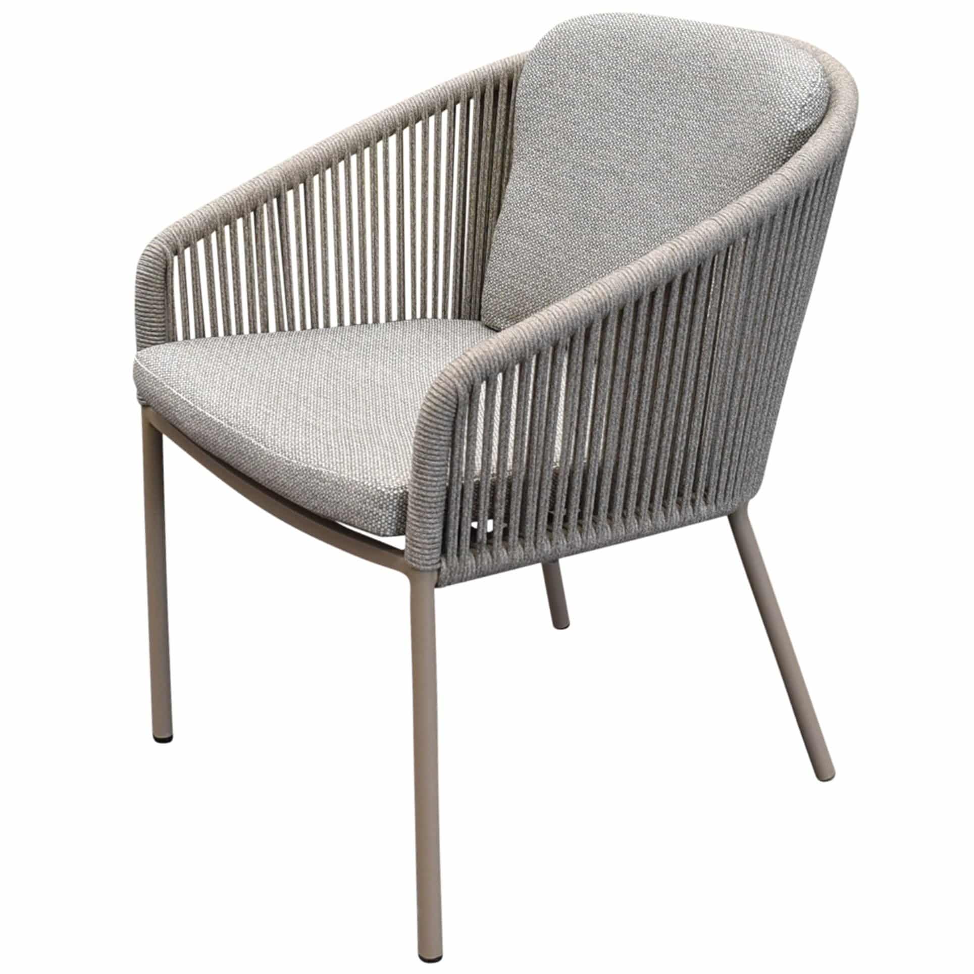 Brightling dining tuinstoel latte rope