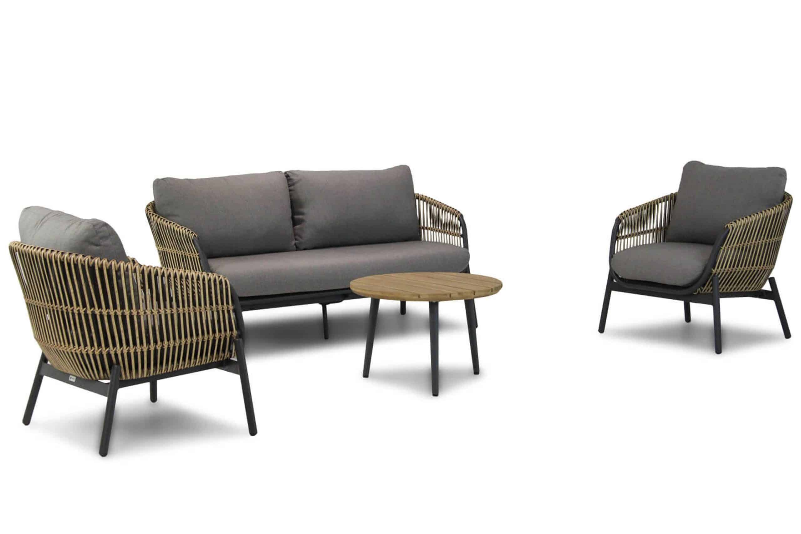 Coco Nathan/Montana 70 cm stoel-bank loungeset 4-delig