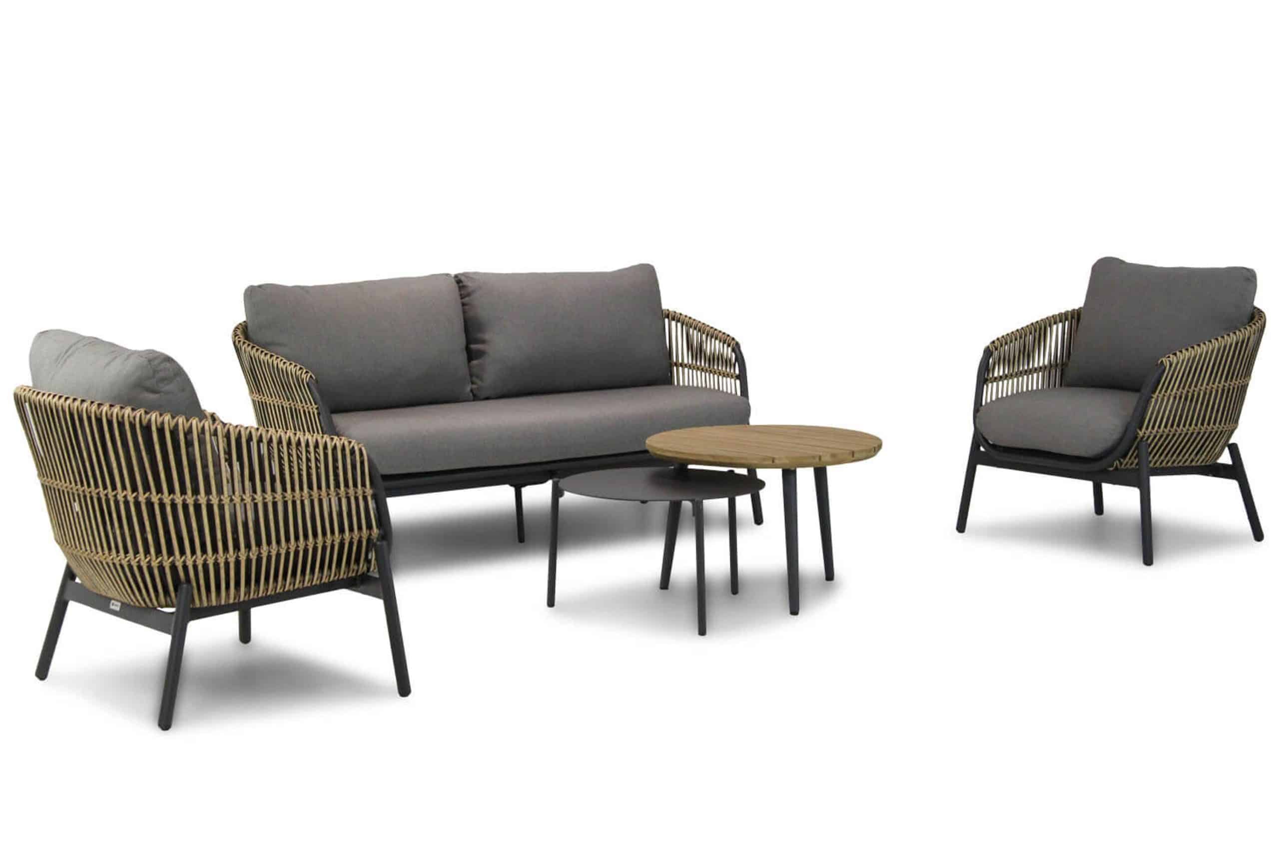 Coco Nathan/Pacific 60 cm/Montana 70 cm stoel-bank loungeset 5-delig