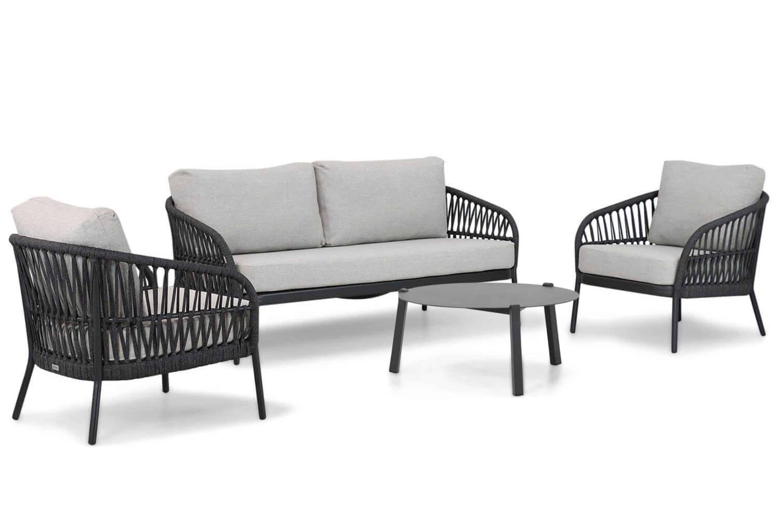 Coco Puerto/Rimini 75 cm stoel-bank loungeset 4-delig