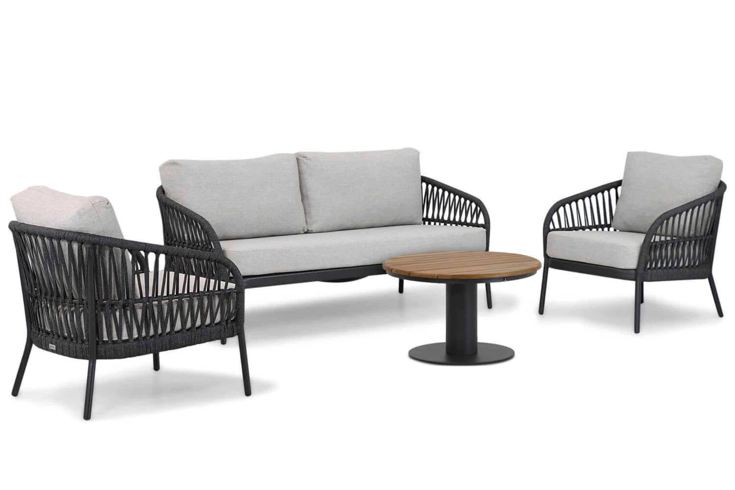 Coco Puerto/Salerno 80 cm stoel-bank loungeset 4-delig