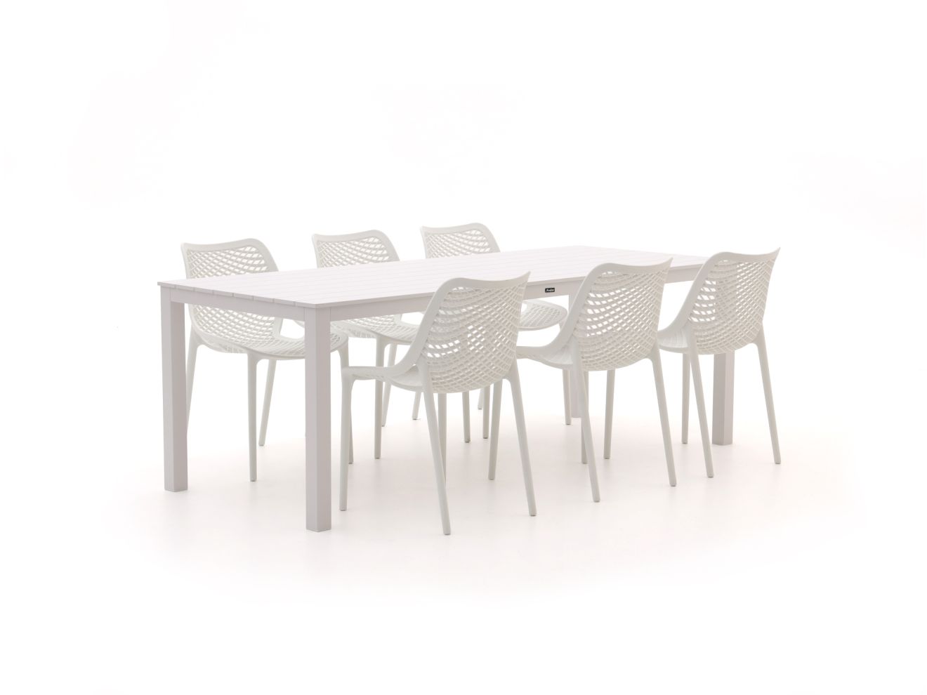 Forza Ripi/Menzano 220cm dining tuinset 7-delig stapelbaar - Laagste prijsgarantie!