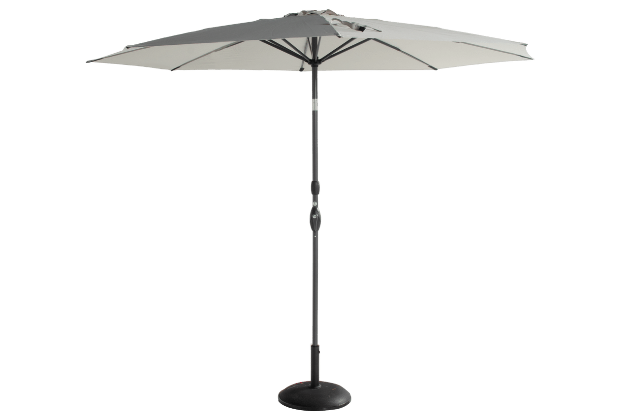 Hartman Sunline parasol 300 cm licht grijs