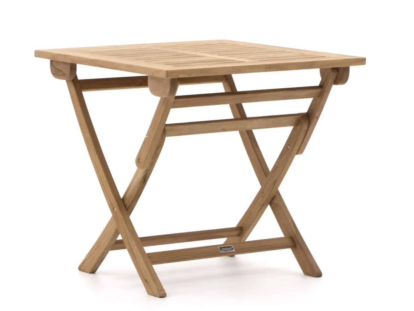 sunyard preston klaptafel 80x80x75cm laagste prijsgarantie!