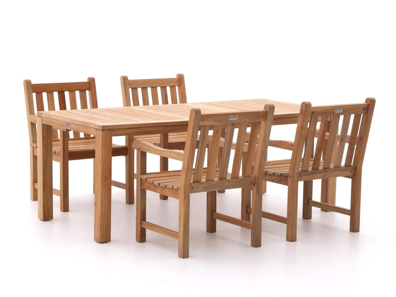 Sunyard Wales/Oxford 200cm dining tuinset 5-delig - Laagste prijsgarantie!