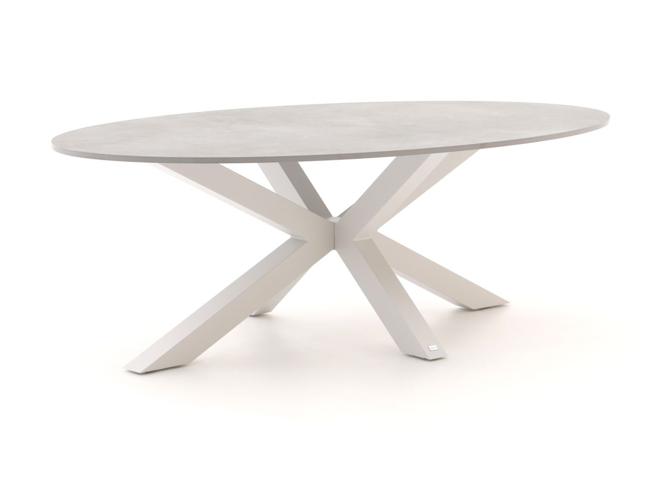 Bellagio Induno Ellips dining tuintafel 200x110cm - Laagste prijsgarantie!