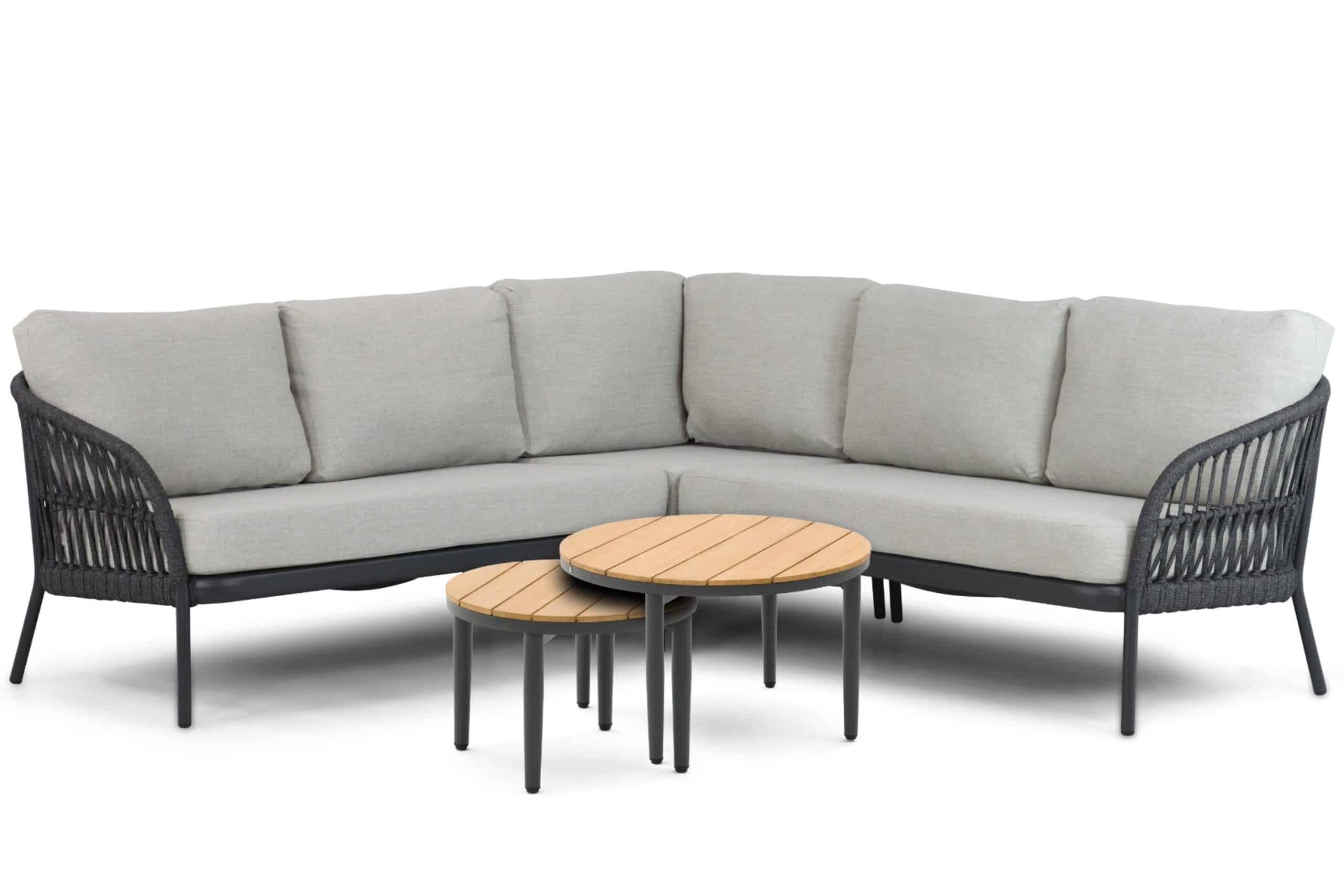 Coco Puerto/Toscane 50/70 cm hoek loungeset 5-delig