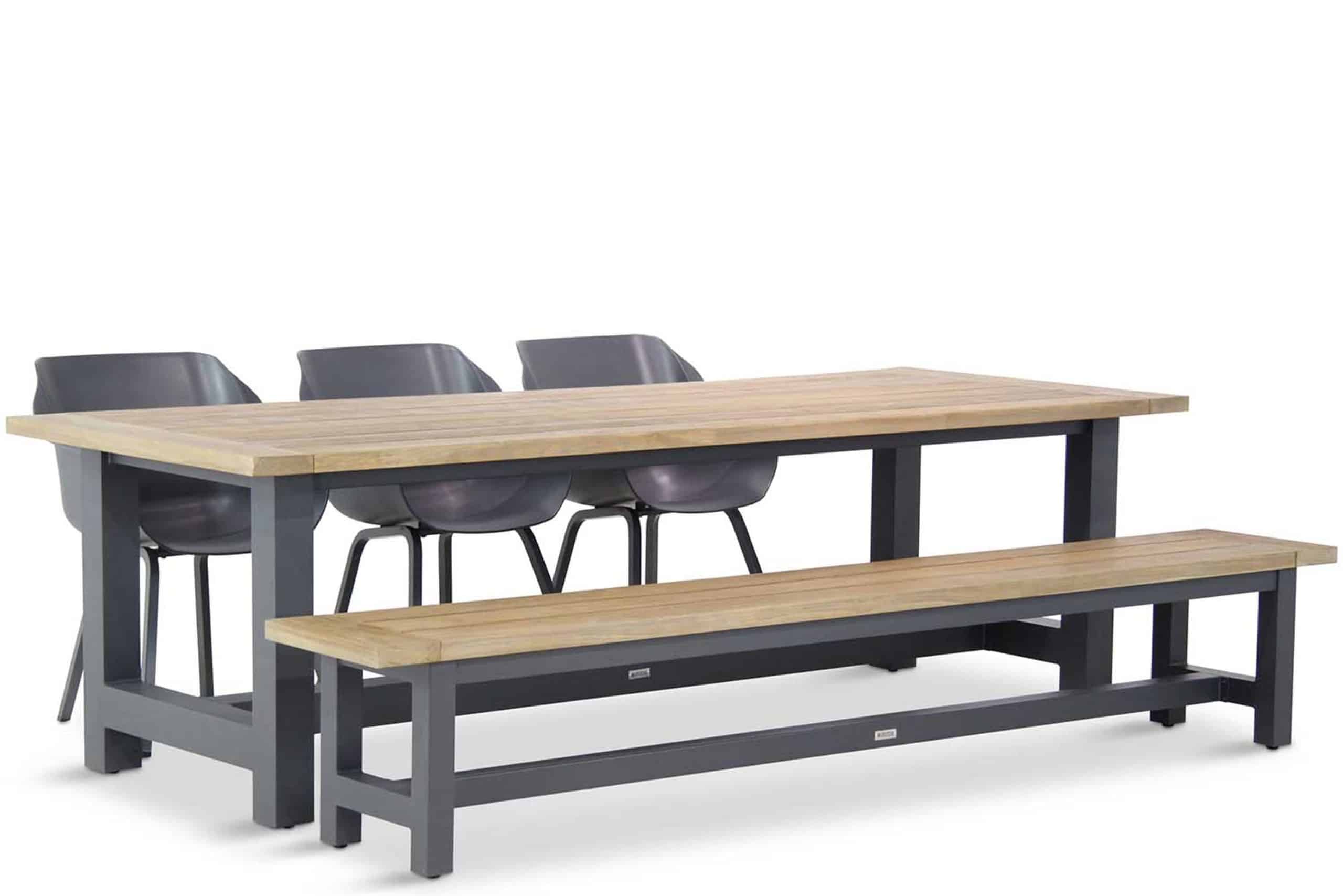 Hartman Sophie xerix element/San Francisco 260 cm dining tuinset 5-delig