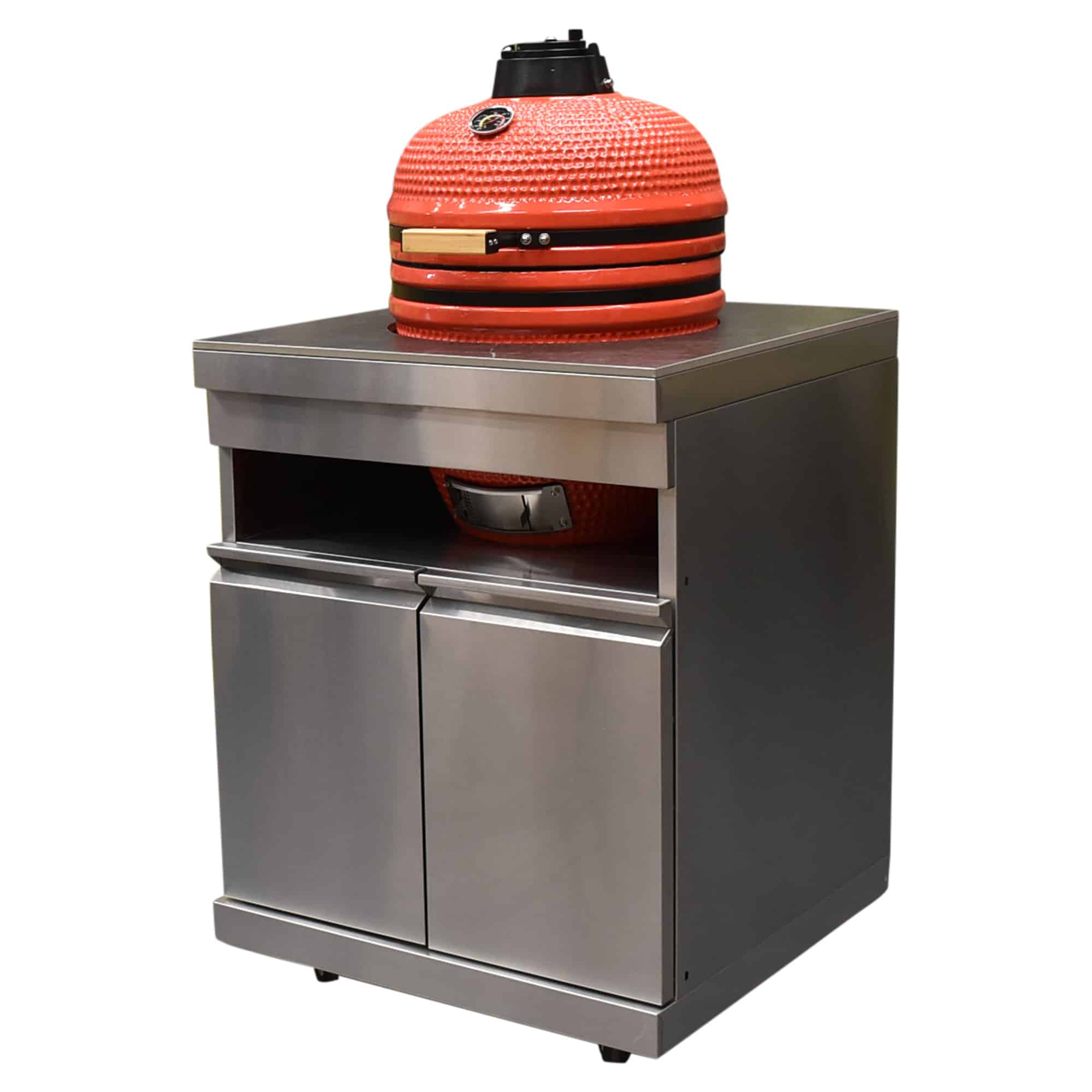 Kamado met meubel 18'inch 58x68xH90 cm