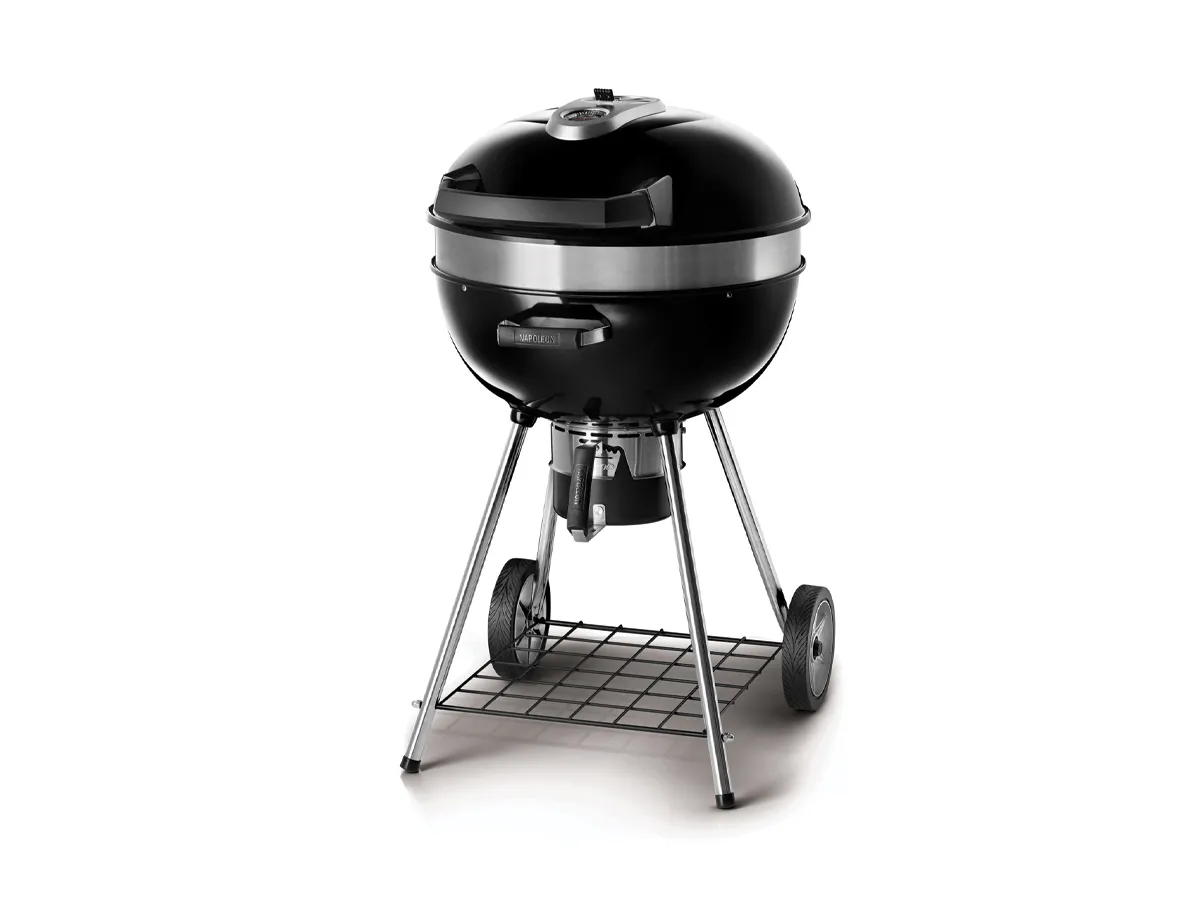 Napoleon | Houtskool Kettle | PRO-LEG Ø 57cm | Mat Zwart | Incl. Diffuser