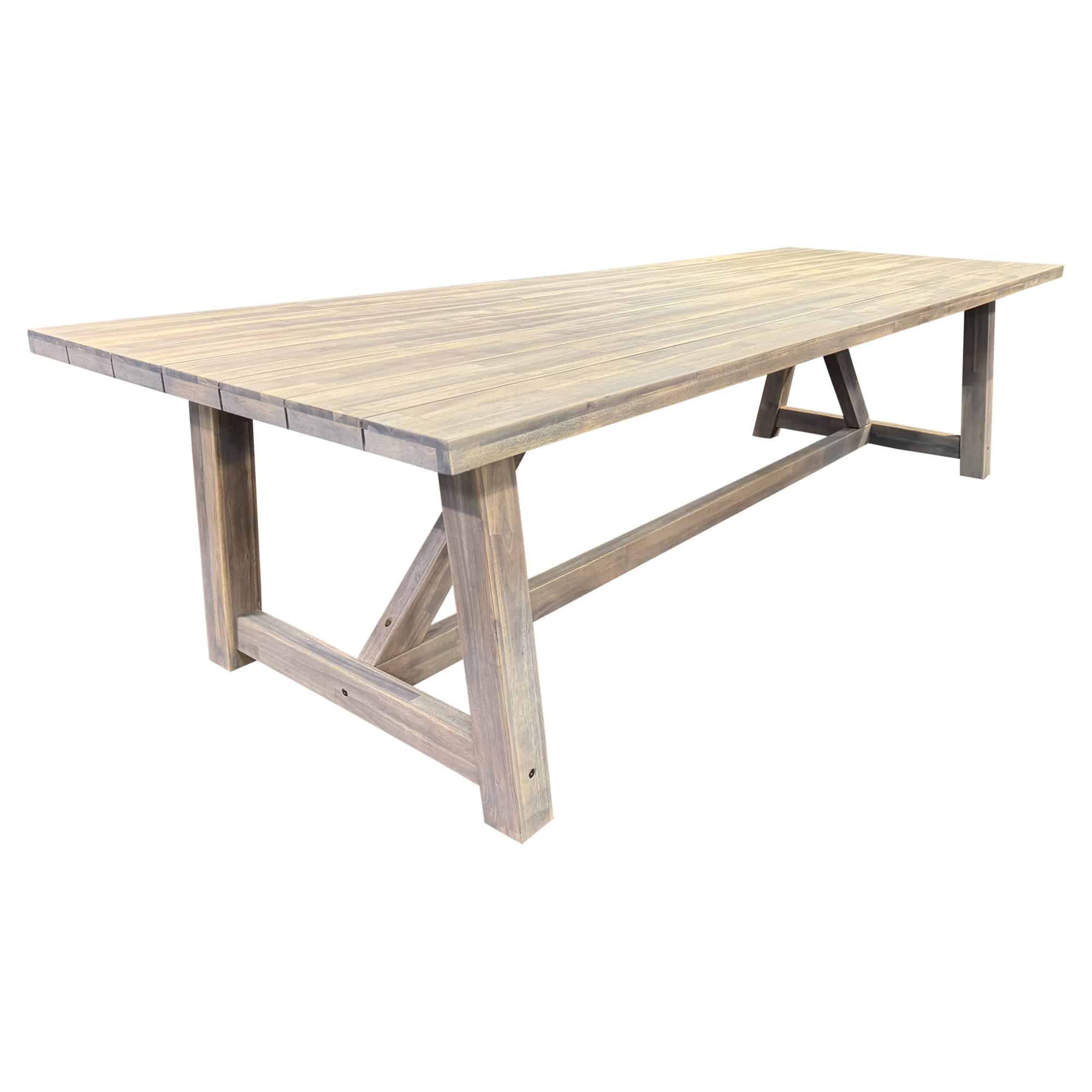 Ravello dining tuintafel 250x100x76 cm acacia blad