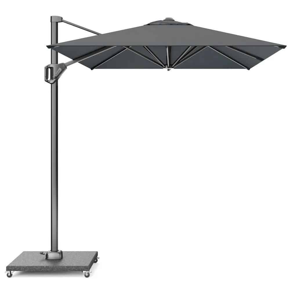 Voyager T¹ zweefparasol | 250x250cm | antraciet
