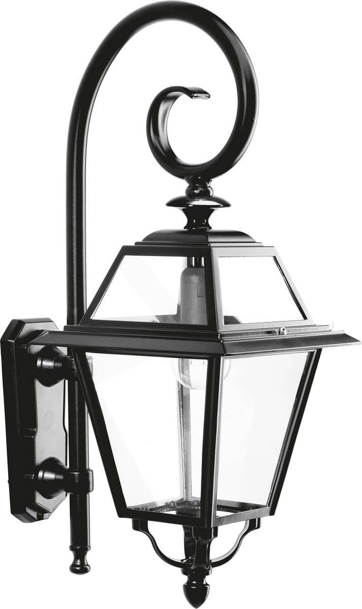 240v muurlamp amstenrade hg zwart - Ks verlichting