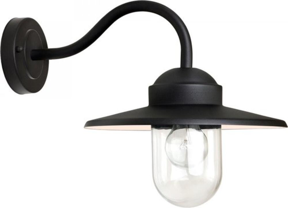 240v muurlamp dolce retro zwart - Ks verlichting