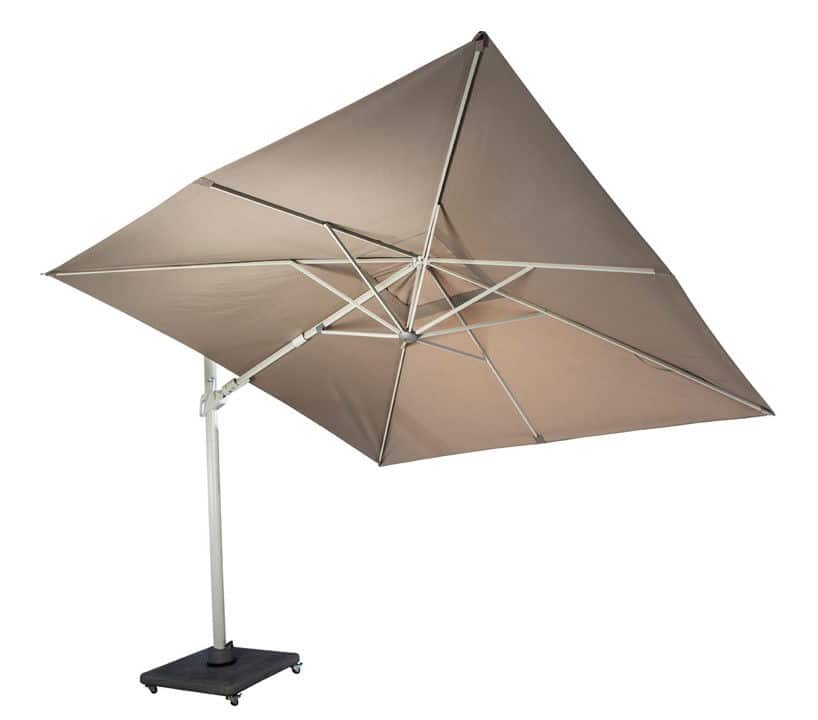 Cavalo parasol aluminium salix 300x220/8 taupe - Yoi