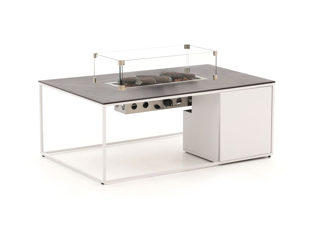 Cosidesign Line lounge vuurtafel 120x80x47cm - Laagste prijsgarantie!