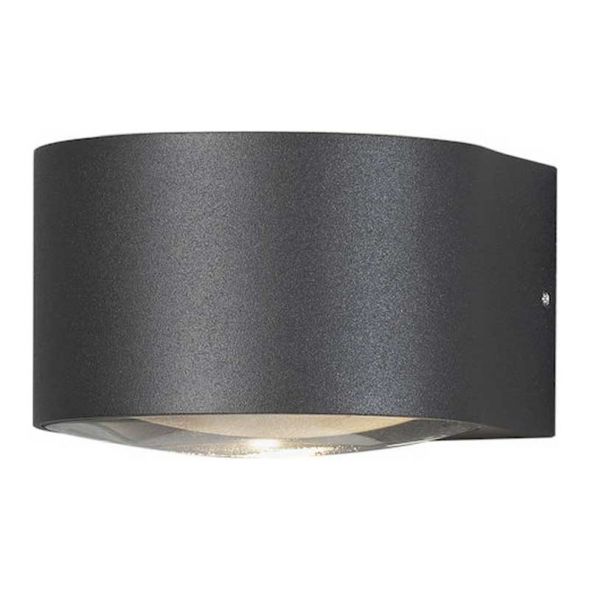 Gela wandlamp antraciet 6.5cm - Konstsmide