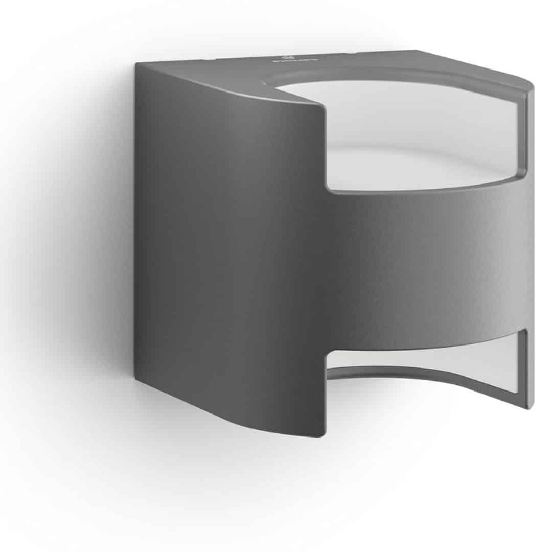 Grass muurlamp antraciet - Philips