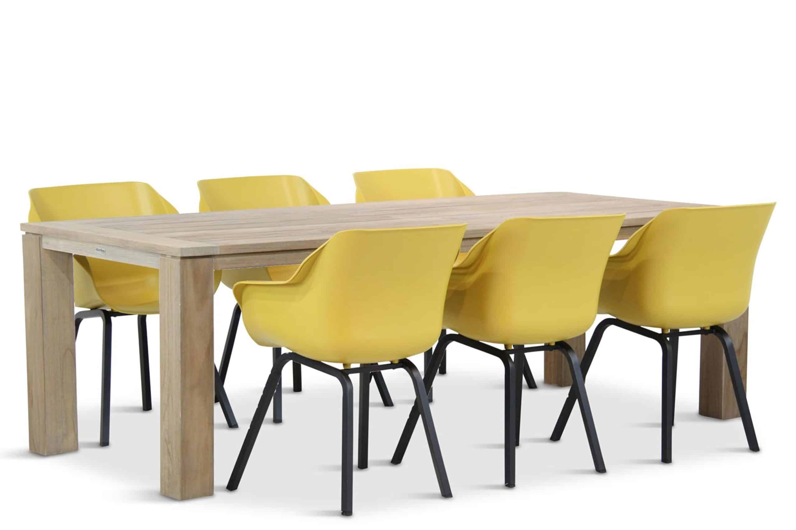 Hartman Sophie element/Brighton 240 cm dining tuinset 7-delig