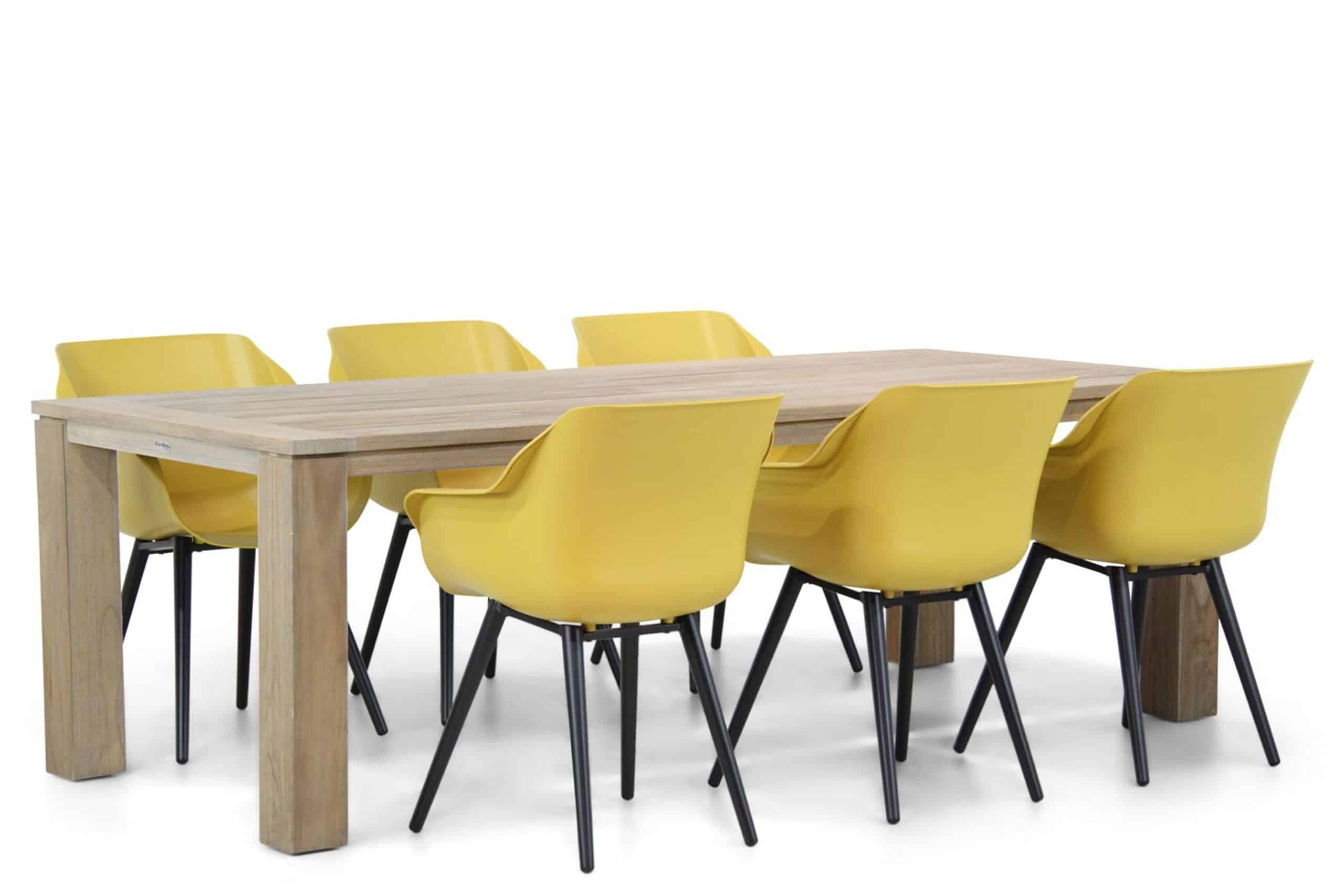 Hartman Sophie studio/Brighton 240 cm dining tuinset 7-delig