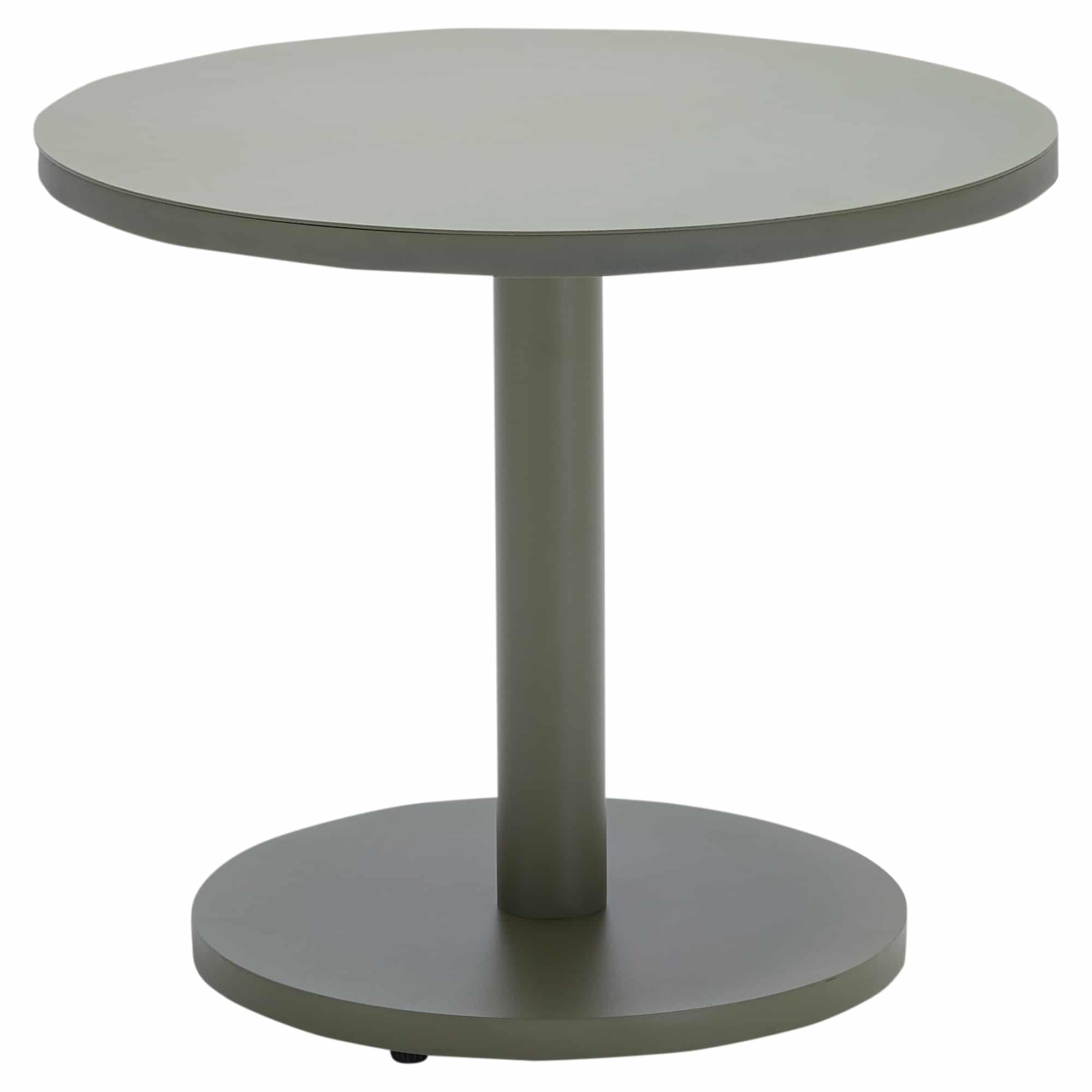 Hong Kong bijzettafel rond 50xH43 cm aluminium olive