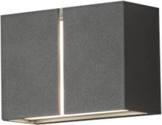 pavia wandlamp antraciet 11,5 cm konstsmide