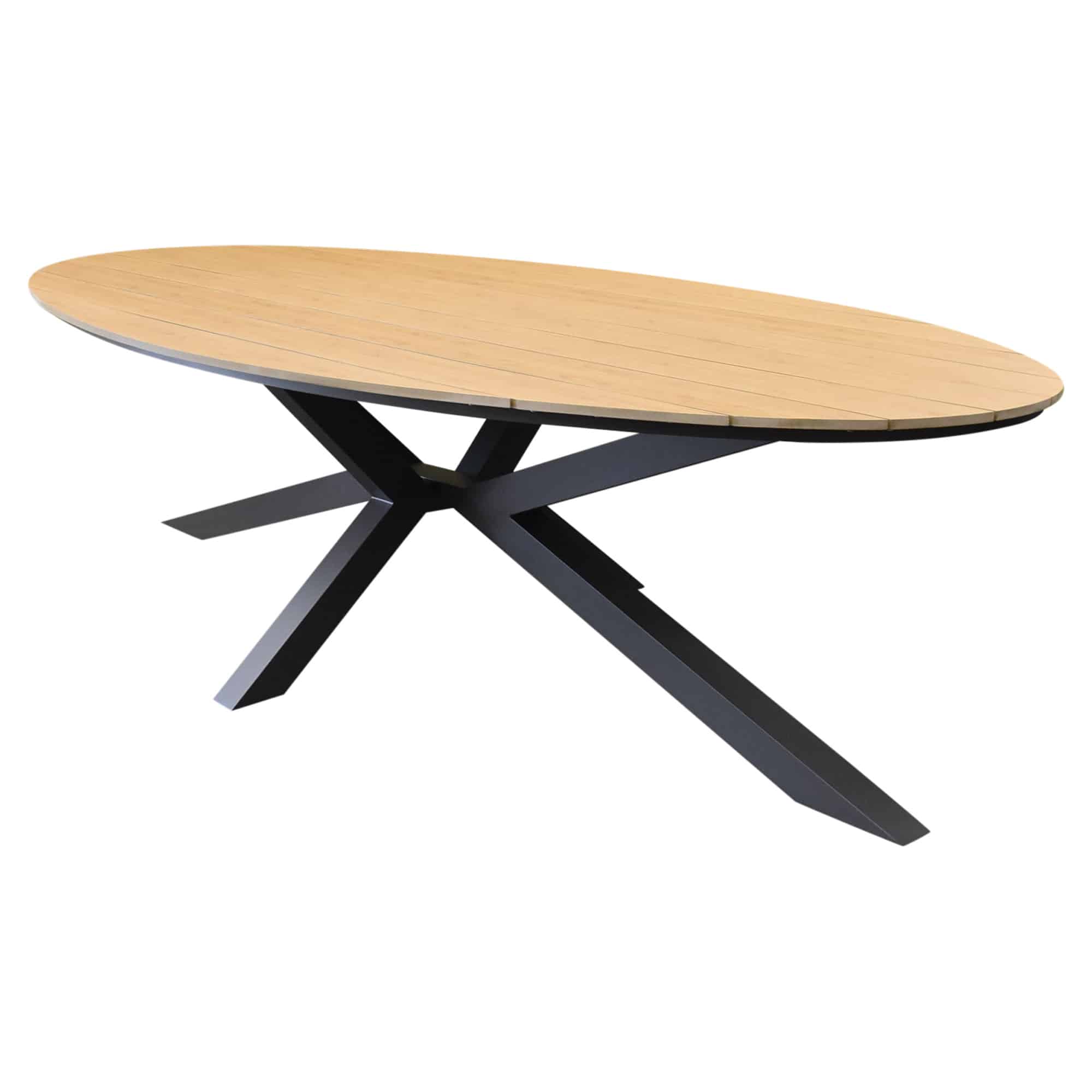 Salvador dining tuintafel ovaal 280x100xH75 cm polywood