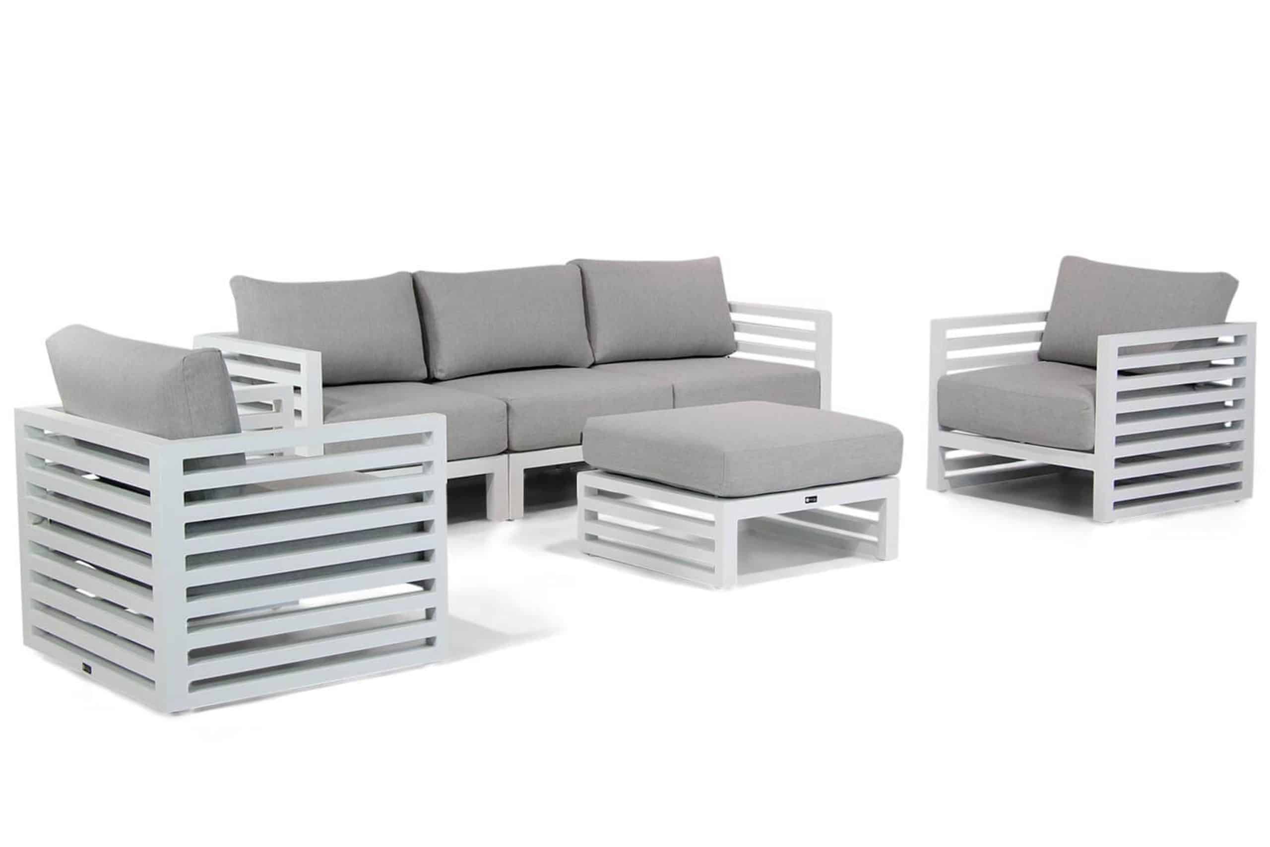 Santika Jaya stoel-bank loungeset 6-delig