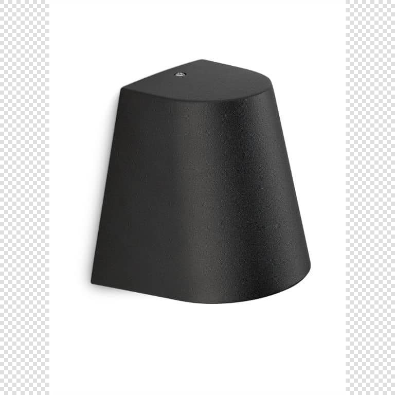 Virga buitenwandlamp zwart - Philips