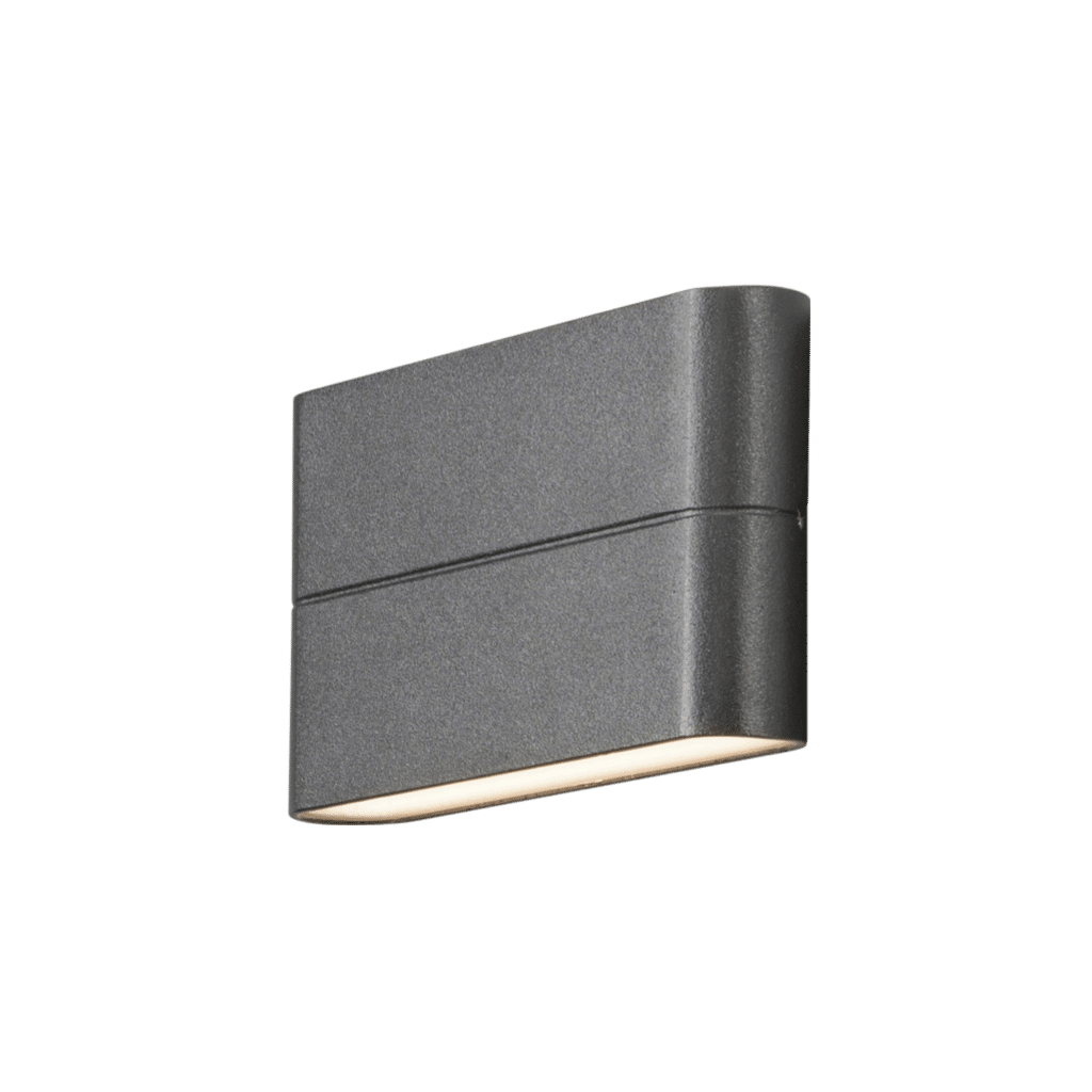 Wandarmatuur chieri 2x6W 9cm grijs - Konstsmide