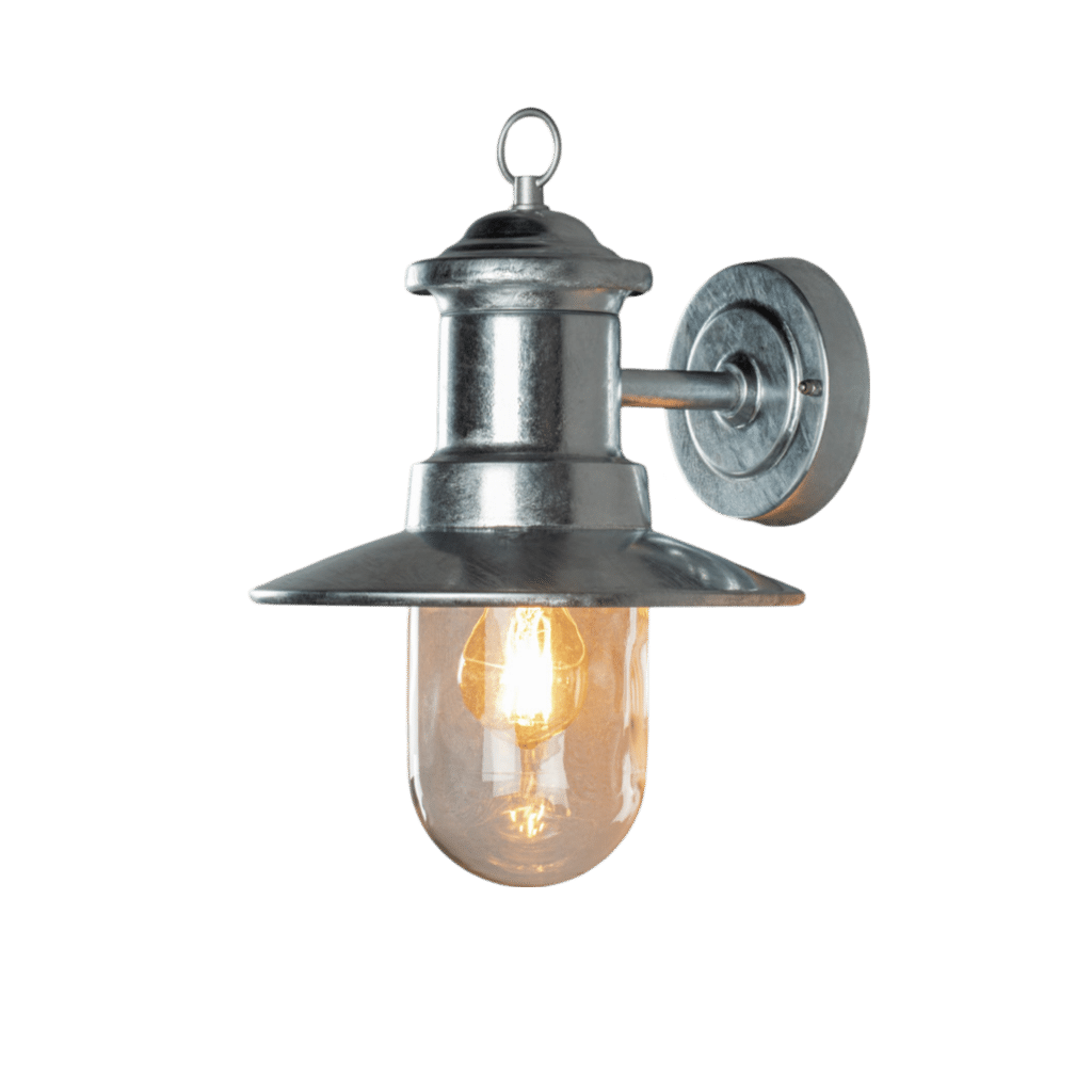 Wandarmatuur napoli E27 30.5cm zink - Konstsmide