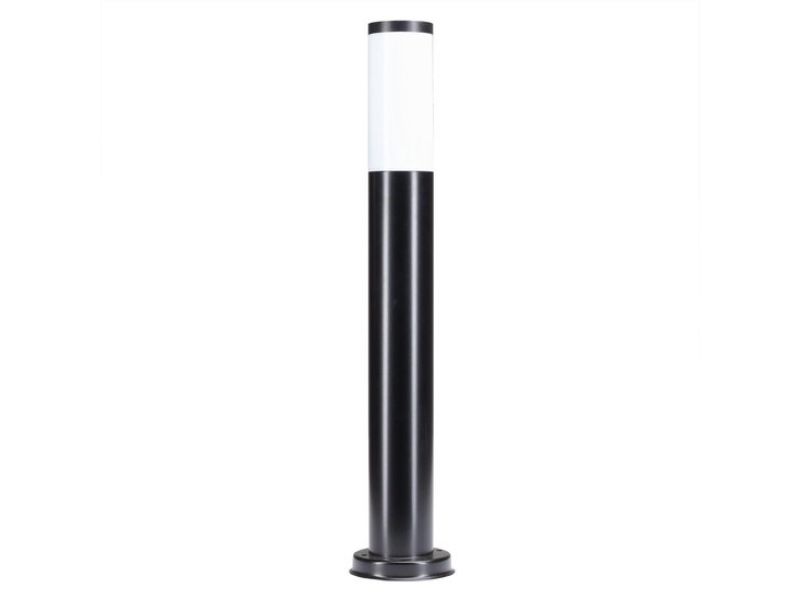 240v sokkellamp lech 2 rvs h65 cm zw - Ks verlichting
