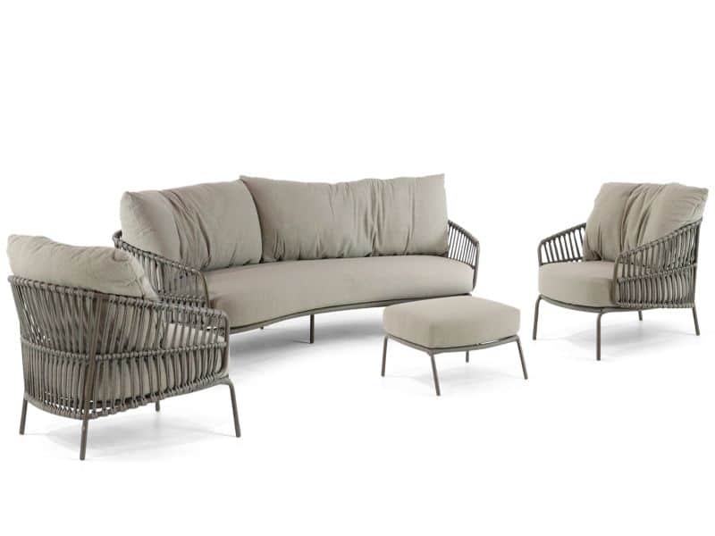 4 Seasons Outdoor Capalbio stoel-bank loungeset 4-delig