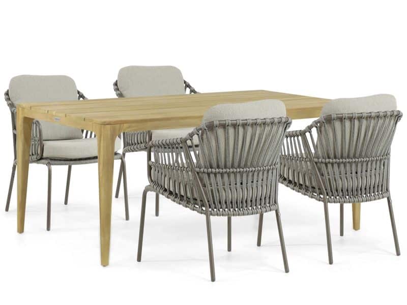 4 Seasons Outdoor Capalbio/Sentis 180 cm dining tuinset 5-delig